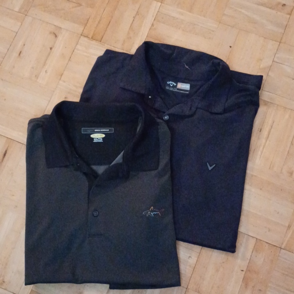 Greg Norman, Callaway golf shirts size XXLARGE